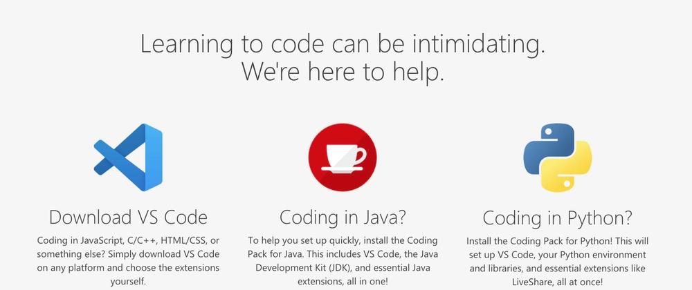 Cover for Jump Start your Developer Skills with Visual Studio Code Coding Packs