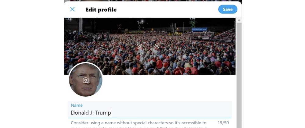 Cover for President Trump’s Twitter accessed by security expert who guessed password "maga2020!"