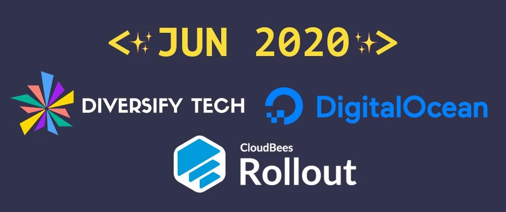 Cover for Introducing our June 2020 sponsors