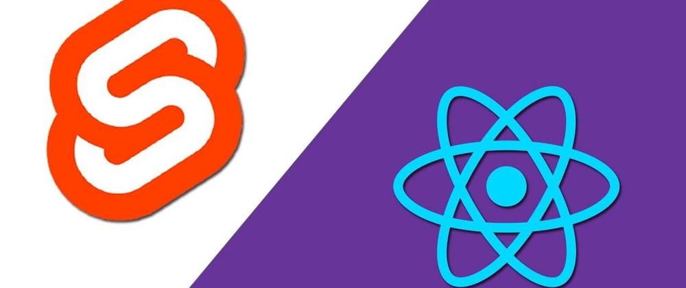 Cover for Svelte for Sites, React for Apps
