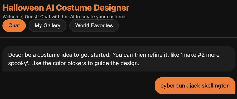 Cover for Halloween Costume Idea Generator
