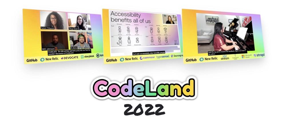 Cover for CodeLand is special, and I'm not just saying that.