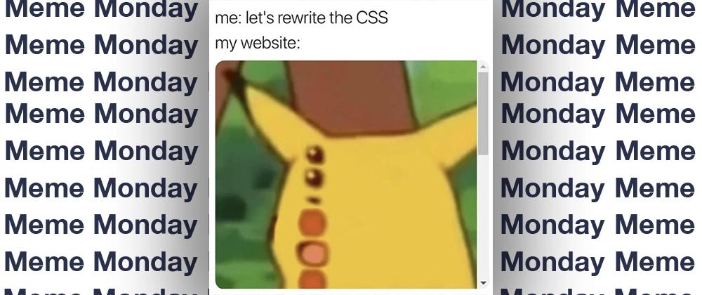 Cover for Meme Monday