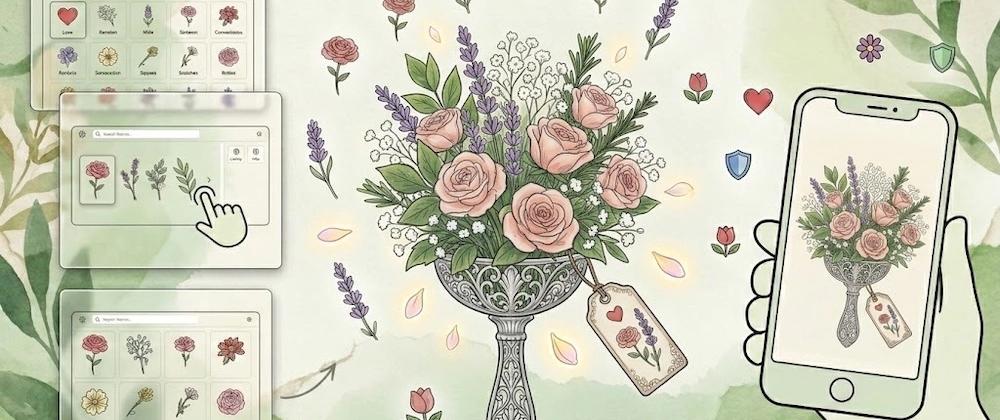 Cover for Say It With Flowers: BouqAIs with the Tussie-Mussie Generator