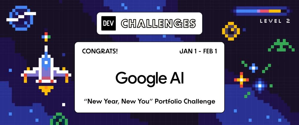 Cover for Congrats to the "New Year, New You" Portfolio Challenge Winners and Runner-Ups!