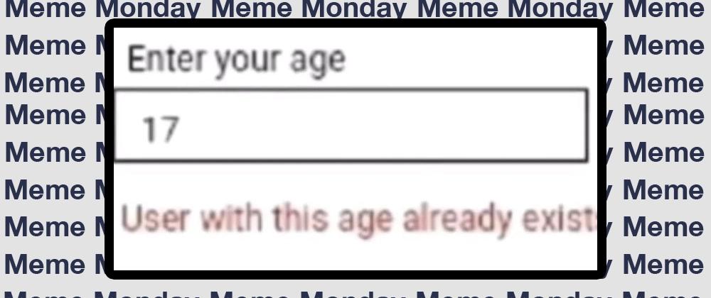 Cover for Meme Monday