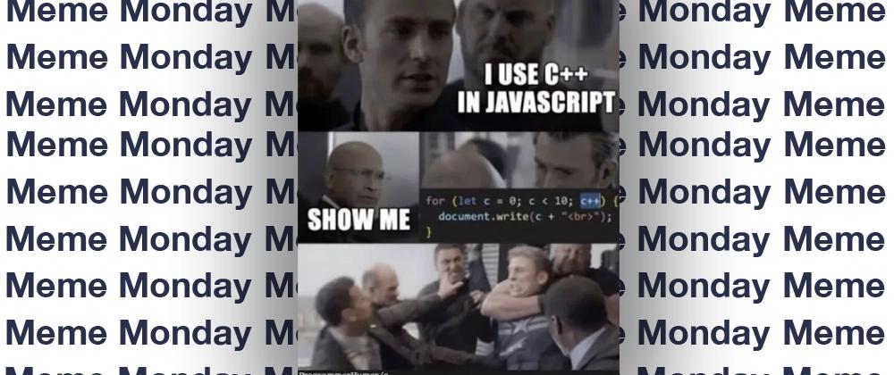Cover for Meme Monday