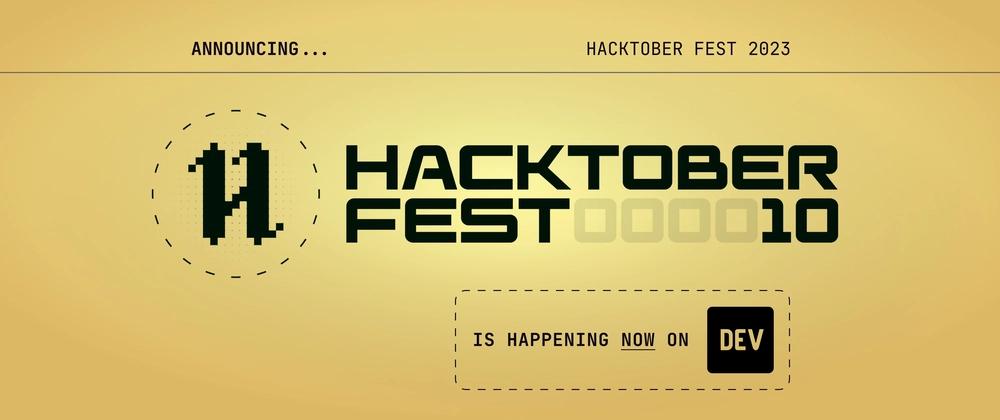 Cover for π»π Hacktoberfest 2023 is Here!
