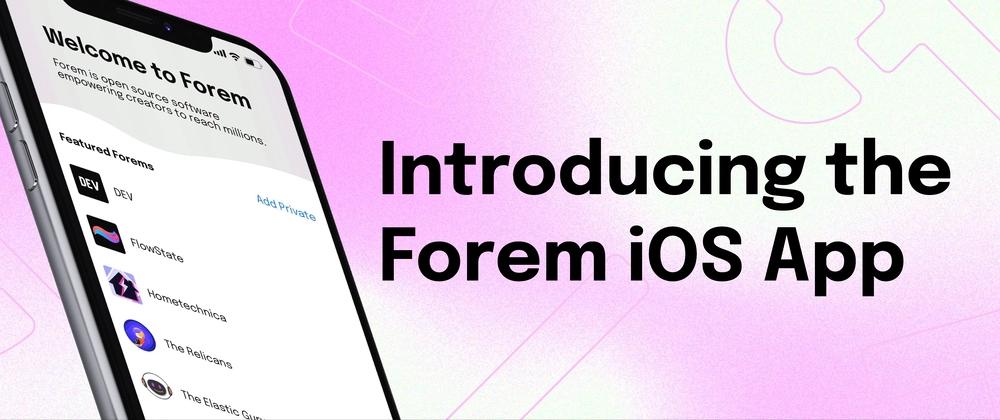 Cover for Forem's Approach to Decentralized Social Media on Mobile