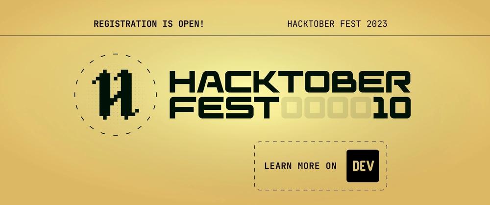 Cover for 📣 Registration Opens Today! Hacktoberfest 2023 🍁🎃