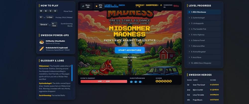 Cover for Midsommer Madness