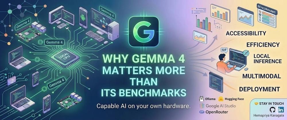 Cover for Why Gemma 4 Matters More Than Its Benchmarks