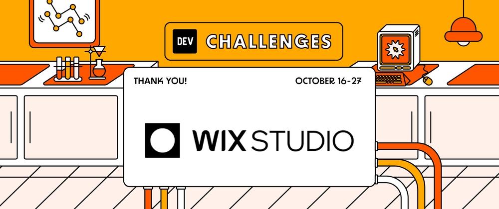 Cover for Congrats to the Wix Studio Challenge: Community Edition Winner!