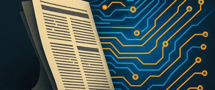Cover for AI in Journalism