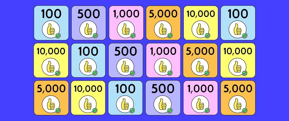 Cover for Thumbs Up Milestone Badges! 👍