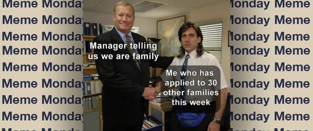 Cover for Meme Monday