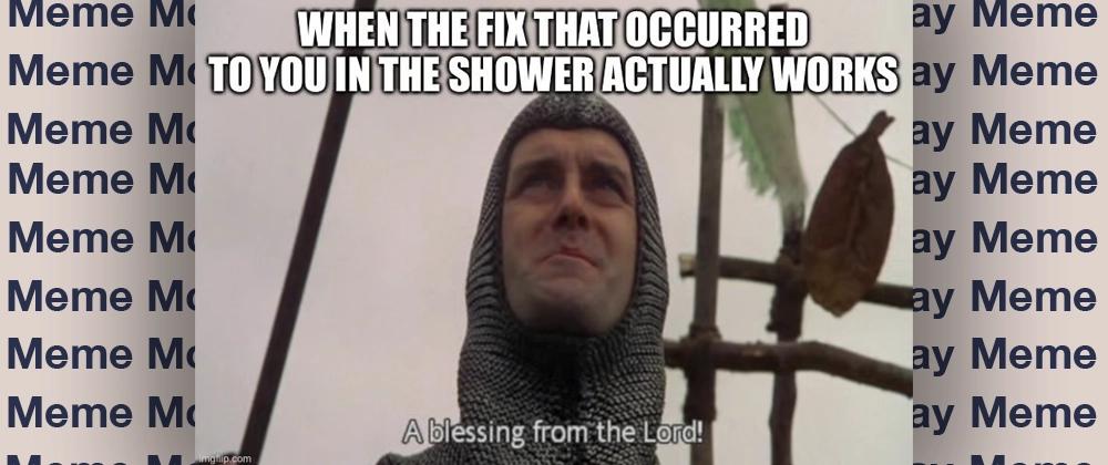 Cover for Meme Monday