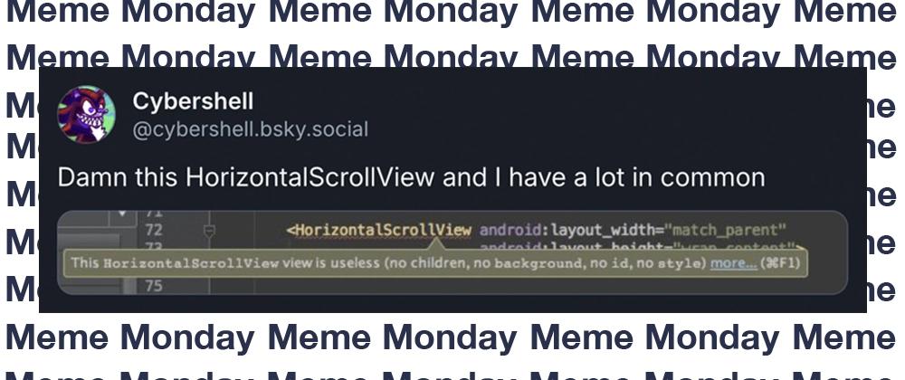 Cover for Meme Monday