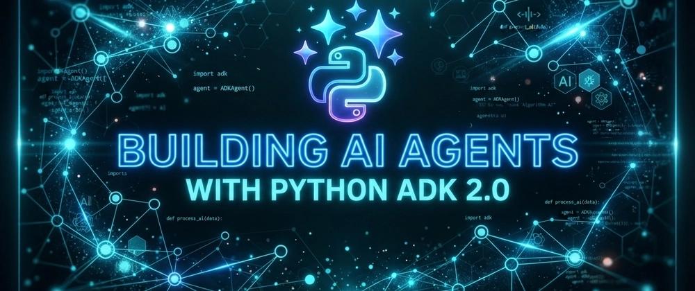 Cover for Building AI Agents with the Python Agent Development Kit (ADK) — 2026 Edition (v2)