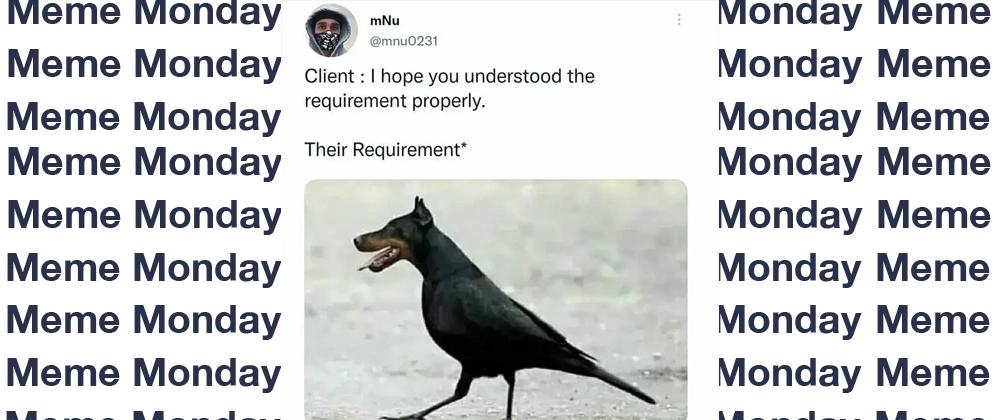 Cover for Meme Monday