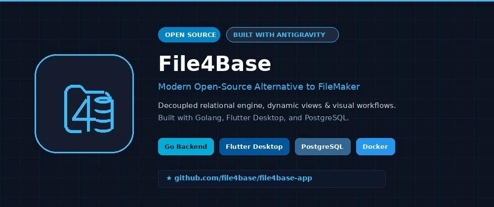 Cover for Building File4Base: The Modern, Open-Source Alternative to old file bases (Powered by Antigravity)