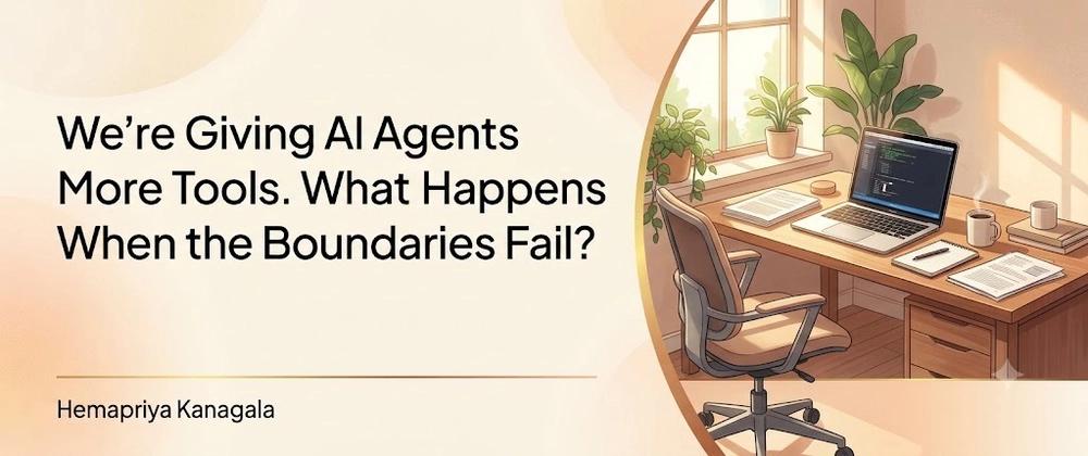 Cover for We’re Giving AI Agents More Tools. What Happens When the Boundaries Fail?