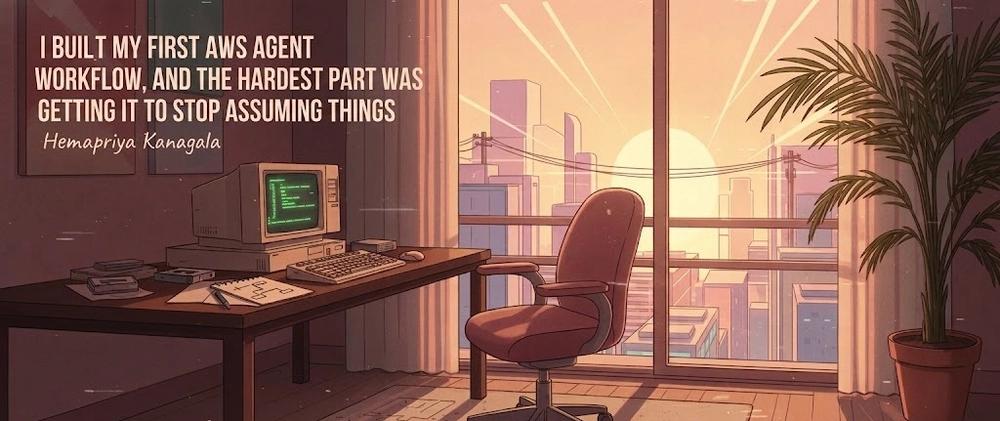 Cover for I Built My First AWS Agent Workflow, and the Hardest Part Was Getting It to Stop Assuming Things