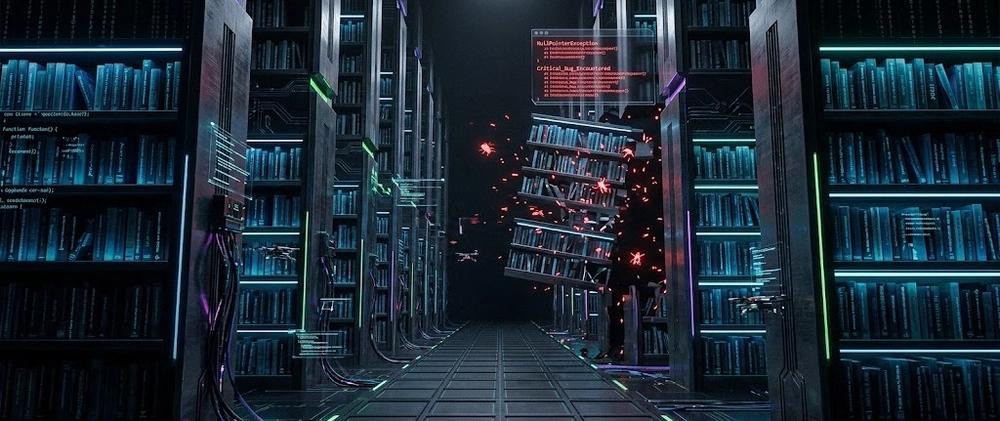 Cover for I Turned DEV.to Into a Walkable 3D Library — Debugging It Has Been a Nightmare