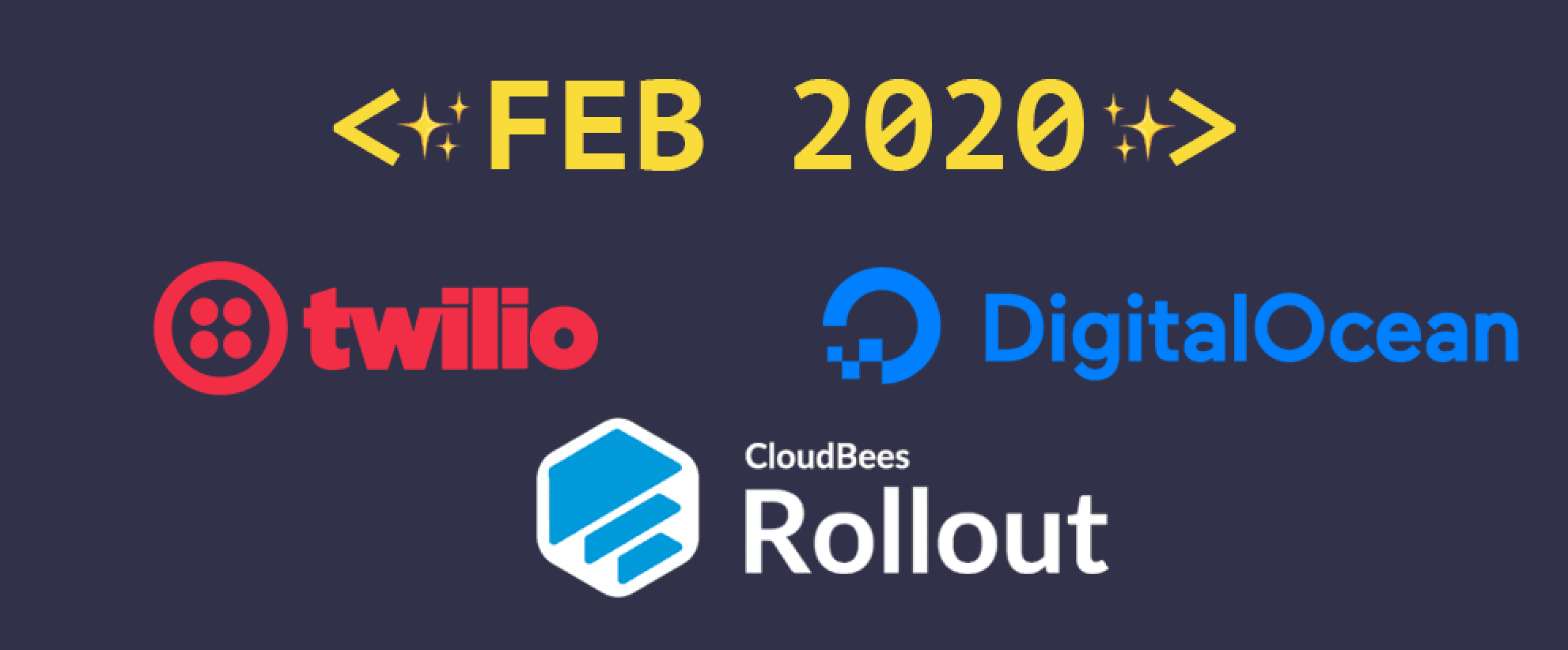 Cover for Introducing our February 2020 sponsors
