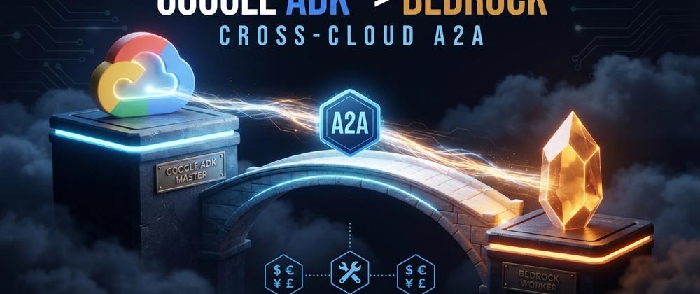 Cover for Google ADK as the Master Agent, Calling Amazon Bedrock over A2A