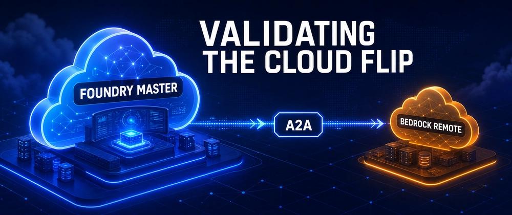 Cover for Azure Foundry as Master, Bedrock as Remote: Cross Cloud A2A