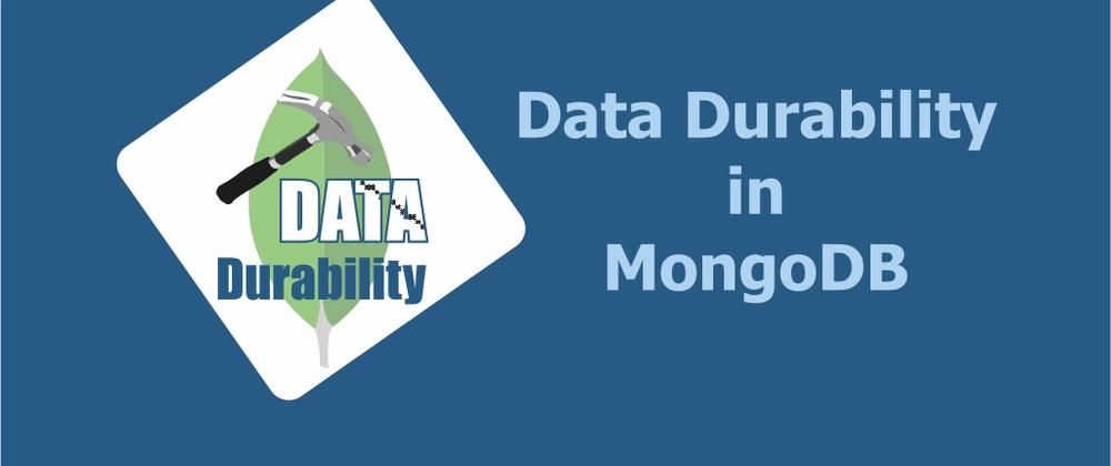 Cover for Data Durability in MongoDB