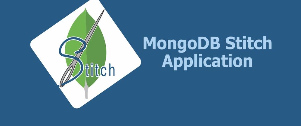 Cover for MongoDB Stitch Tutorial