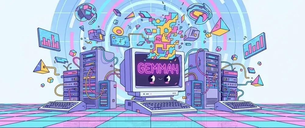 Cover for Gemma-4-31B on v6e-4 TPU Benchmarks