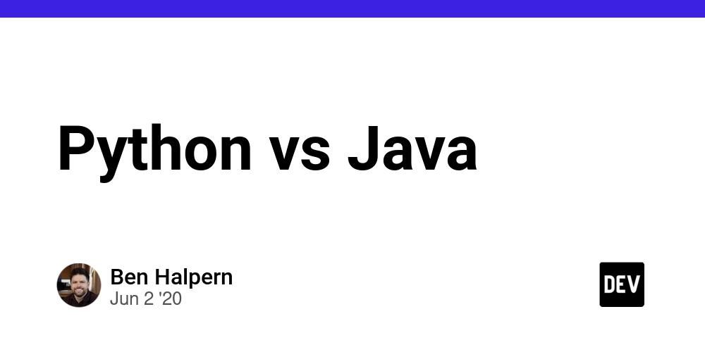 Cover for Python vs Java
