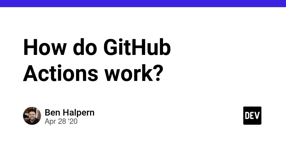 Cover for How do GitHub Actions work?