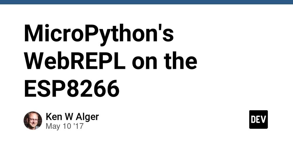 Cover for MicroPython's WebREPL on the ESP8266