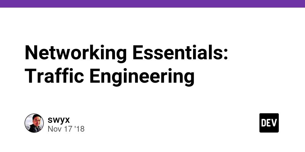 Cover for Networking Essentials: Traffic Engineering