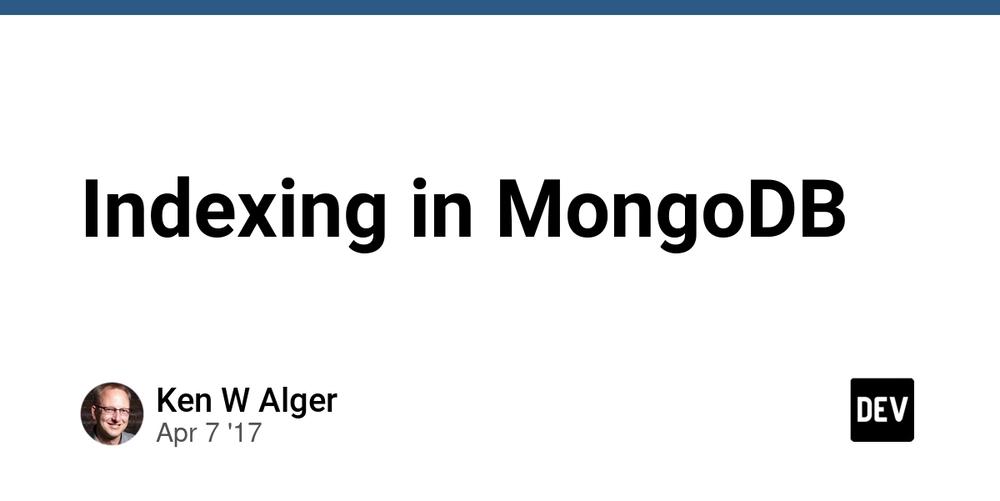 Cover for Indexing in MongoDB