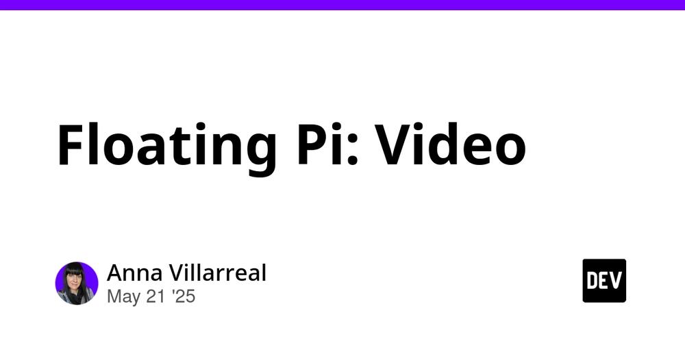 Cover for Floating Pi: Video