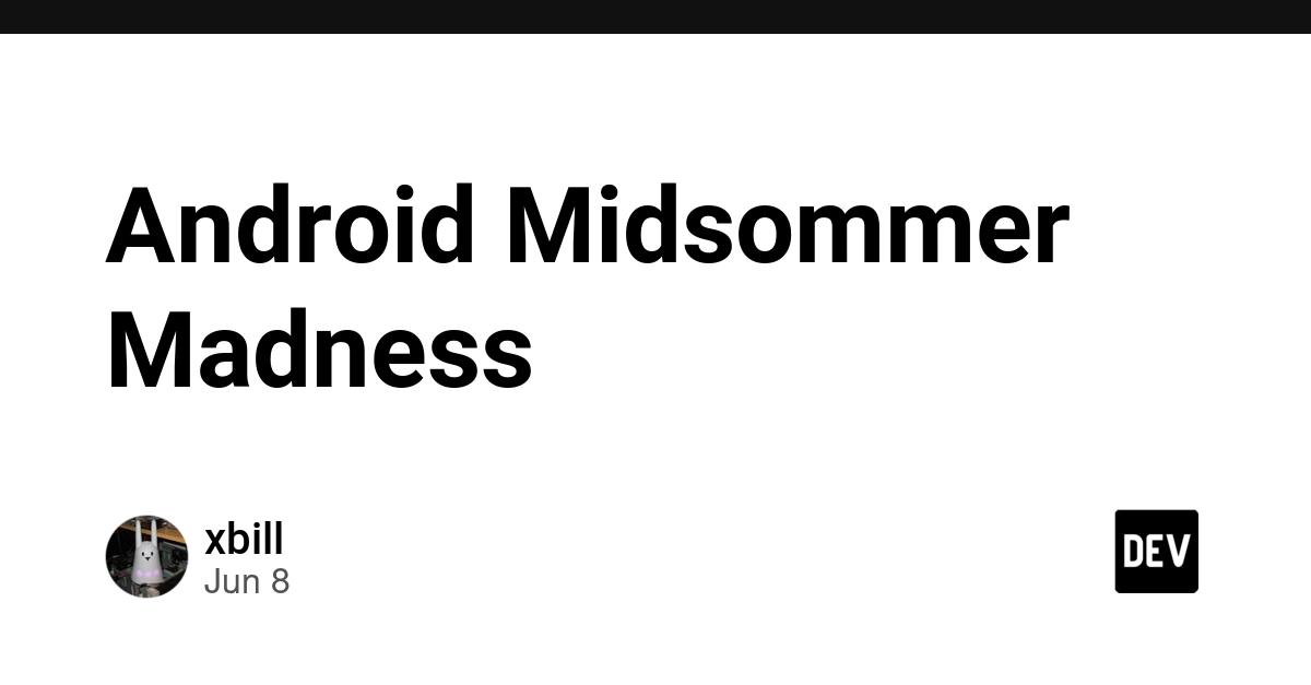 Cover for Android Midsommer Madness