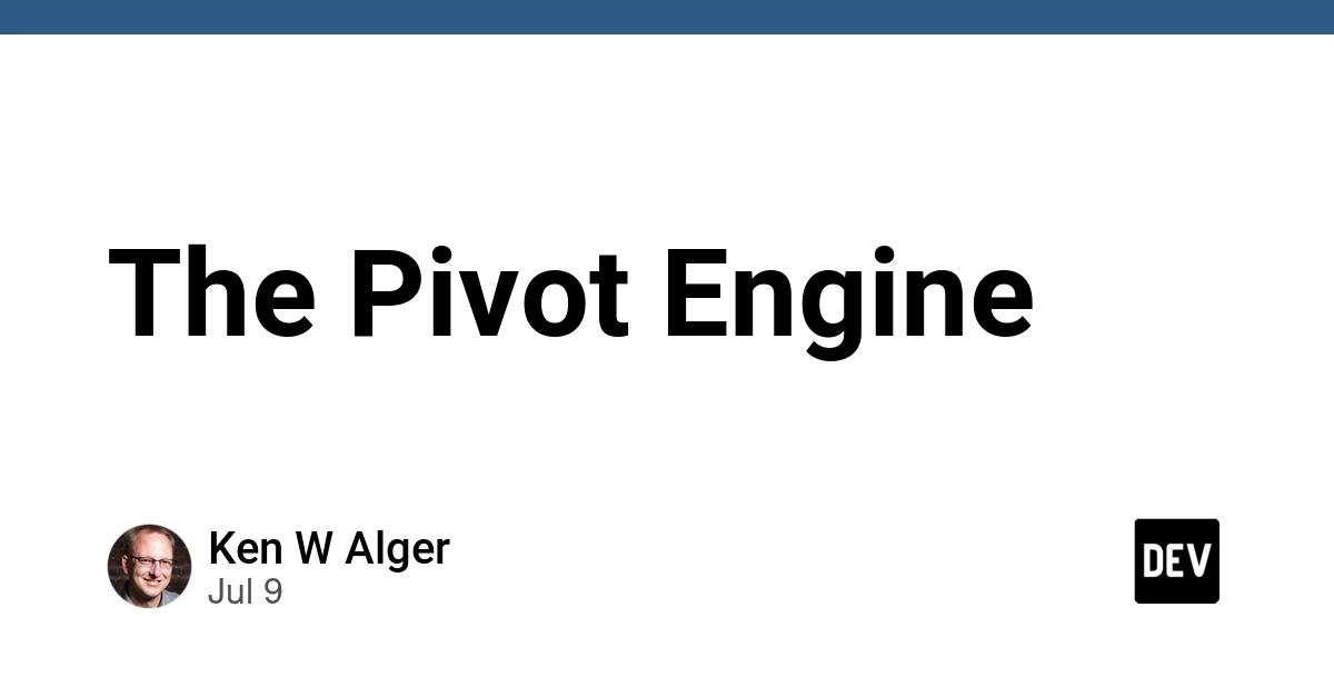 Cover for The Pivot Engine